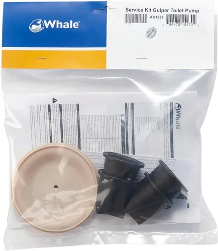 Vista 4 de Whale Piezas de repuesto del kit de servicio de bomba de inodoro AK1557 Gulper®