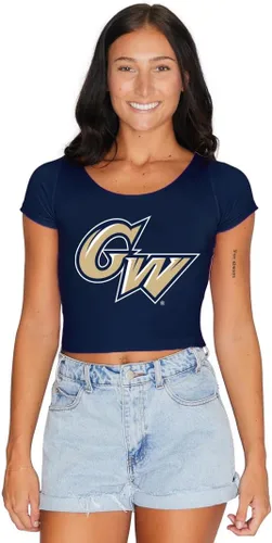 Vista 167 de Lojobands Camiseta corta ajustada para mujer, hecha en Estados Unidos, talla única