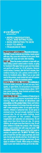 Vista 12 de OFF! Aerosol repelente de insectos para adultos y niños, espray de picaridina sin fragancia para protección diaria sin DEET contra mosquitos