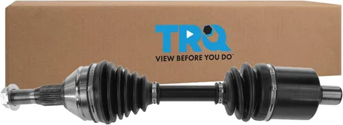 Vista 168 de TRQ Conjunto de eje CV delantero del lado del conductor o del pasajero Compatible con Subaru Crosstrek 2016-2017 2014-2015 XV Crosstrek Para