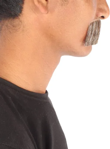 Vista 5 de HPO Cabello humano bigote para hombre