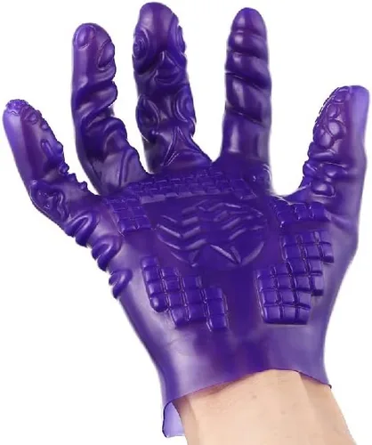 Vista 5 de Infatuation Magic Hand Anal Plug. Consoladores de PVC suave, estimulador de vagina para el punto G, entrenamiento de empuje, orgasmo, masturbador