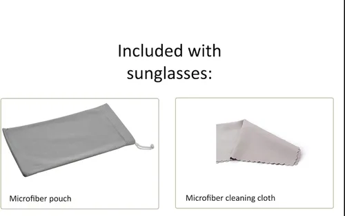 Vista 5 de PZ - Gafas de sol polarizadas para mujer para cubrir sobre gafas graduadas con protección UV