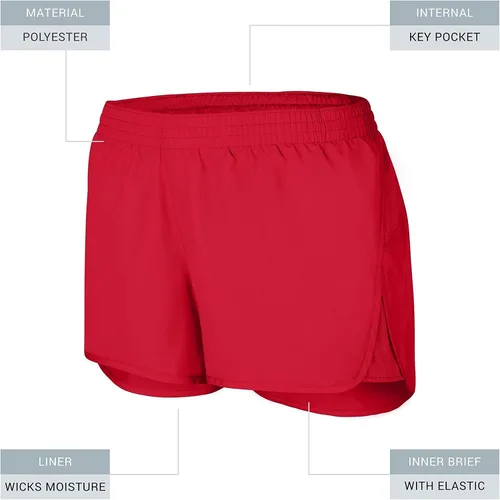 Vista 2 de Augusta Sportswear Pantalones cortos Wayfarer para niñas