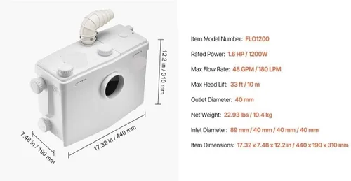 Vista 2 de Macerator Pump, Sewage Lifting Pump