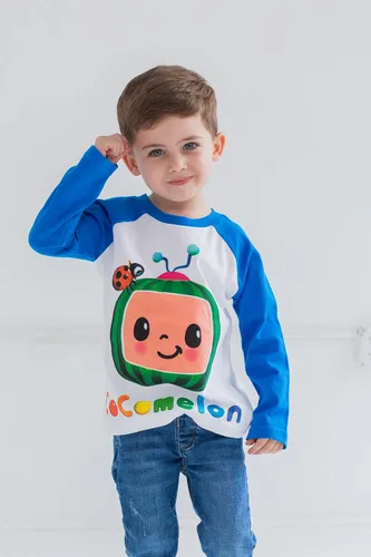 Vista 3 de CoComelon JJ Kitty - Camiseta de manga larga con gráficos