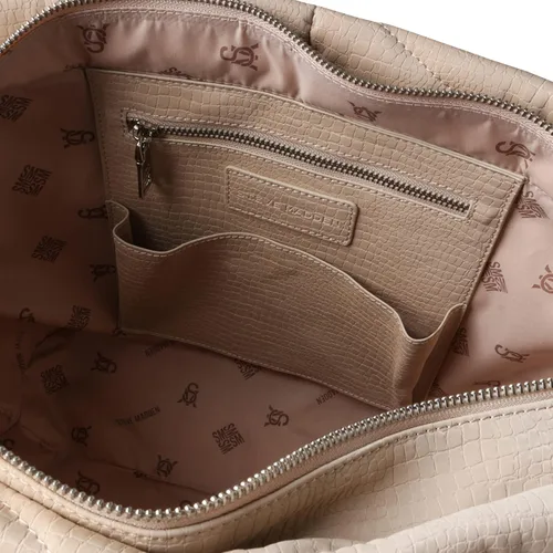Vista 4 de Steve Madden WORKINC - Bolsa acolchada, color hueso, Hueso