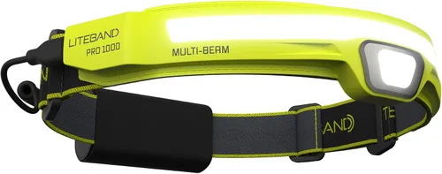 Vista 11 de OPTIMAL VENTURES LITEBAND PRO - Linterna frontal LED recargable multihaz, 1000 lúmenes, haz ancho de 210° + punto enfocado, compatible con casco