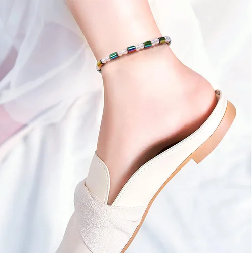 Vista 7 de Emibele Pulsera de desintoxicación linfática delgada para mujer, cuentas de hematita, obsidiana, antihinchazón, estiramiento para aliviar