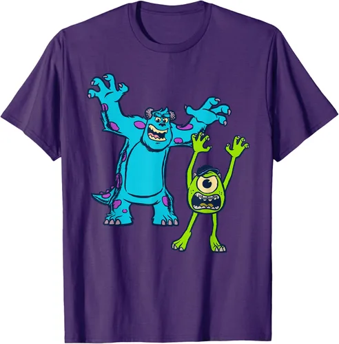 Vista 62 de Camiseta de la Universidad Sulley y Mike de los Monsters de Disney Pixar