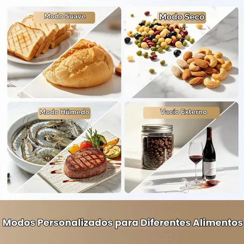 Vista 4 de DREAME Sellador al vacío de alimentos VS20, sellador compacto de 65 kPa, 5