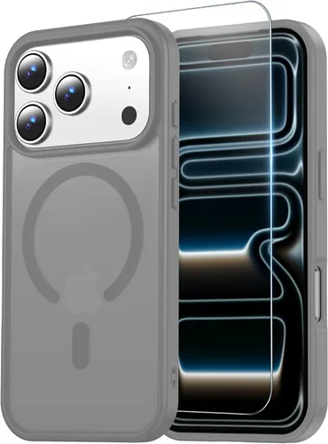 Vista 40 de Funda transparente para iPhone 11 con protector de pantalla, compatible con Magsafe, antiamarilleo, protección de grado militar, a prueba de golpes