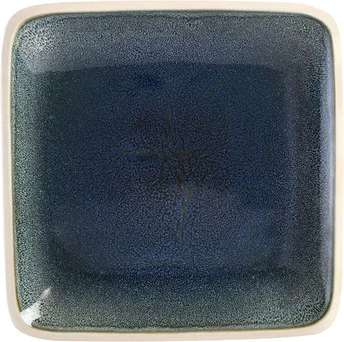 Vista 8 de Gibson Elite Namastay Juego de vajilla de 12 piezas, azul