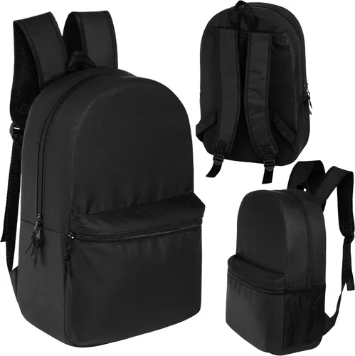 Vista 8 de Paquete de 24 mochilas clásicas a granel de 19 pulgadas para libros, 6 6 colores de asistencia