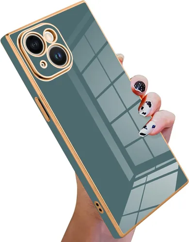 Vista 127 de KANGHAR Funda compatible con iPhone 12 de lujo con bonito diseño galvanizado, carcasa de cuerpo completo, antiarañazos, a prueba de golpes, funda