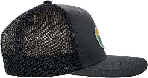 Vista 2 de Gorra de béisbol Mount Rainier Trucker con parche tejido de parque nacional