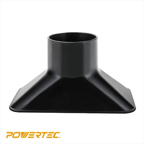 Vista 5 de POWERTEC 70204 Boquilla rectangular para capó recogida de polvo para accesorios de manguera de recolección de polvo de 2-1/2
