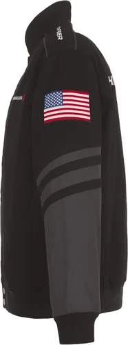 Vista 4 de JH DESIGN GROUP Dodge Charger - Chaqueta de sarga clásica bordada para hombre