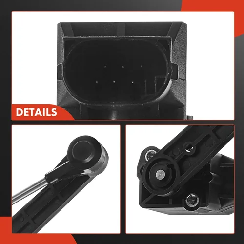 Vista 7 de A-Premium Sensor de nivel de altura de conducción compatible con Land Rover Discovery 1999-2004, Range Rover 2003-2005, centro trasero, 4.0L 4.6L