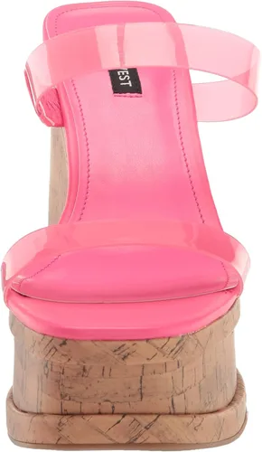 Vista 2 de NINE WEST Rapps3 Sandalia de cuña para mujer