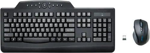 Vista 2 de Kensington Pro Fit - Juego de escritorio inalámbrico con teclado y mouse (K72408US), color negro