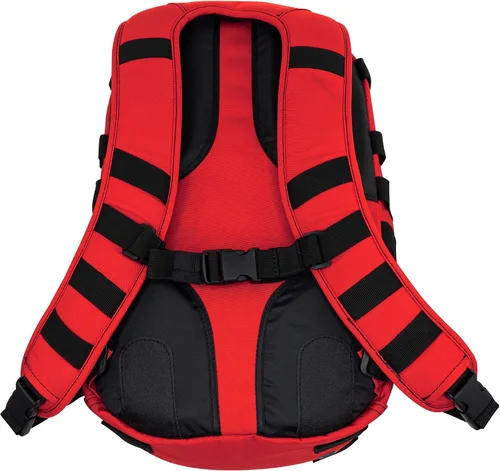 Vista 6 de LINE2design Mochila deportiva militar para trauma de primeros auxilios - bolsa táctica Molle - Rojo