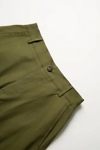 Vista 6 de Cargo Pants for Men Multi Pockets Work Pants Cotton Stretch Elastic Waist Relaxed Fit Hiking Outdoor Casual