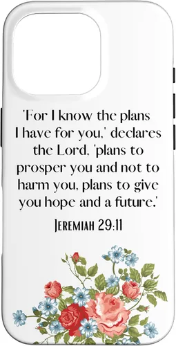 Vista 20 de iPhone 13 Pro Max Sé los planes que tengo para ti, dice el Señor Jeremías 29:11