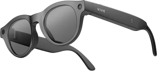 Vista 16 de HTC Vive Eagle AI Glasses – Pantos Clear Lens, Charcoal Black Negro carbón - Lente transparente