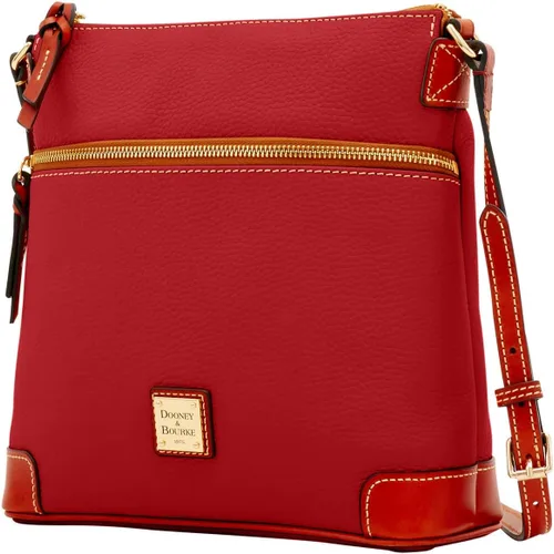 Vista 2 de Dooney & Bourke - Bolsa tipo bandolera de cuero flor de guijarro