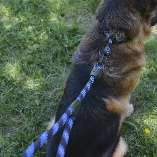 Vista 6 de BronzeDog Rope Pro - Collar de entrenamiento para perro trenzado sin tirones, collares redondos de liberación rápida para perros pequeños, medianos