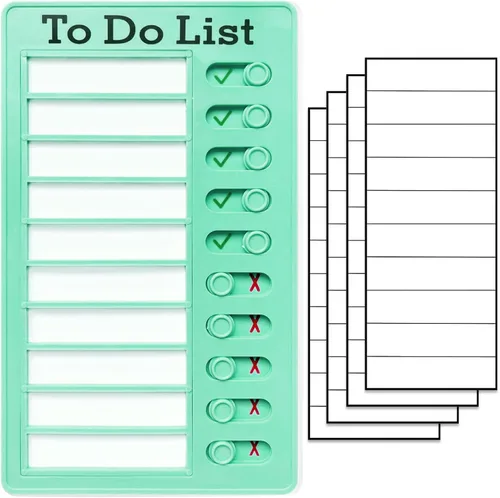 Vista 10 de Tabla de tareas para niños, lista de tareas, tabla de rutina diaria y lista de verificación de planificación y tabla de planificación portátil