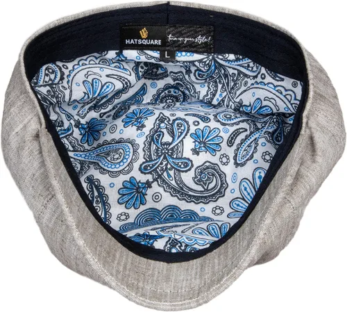Vista 7 de Gorra de verano de algodón de 8 paneles para hombres y mujeres, sombrero clásico de panadero vintage