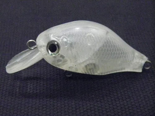 Vista 46 de 10 Señuelo en Blanco sin Pintar Minnow Crankbait de Agua Superior sin Labios Jerkbait Señuelos de Pesca