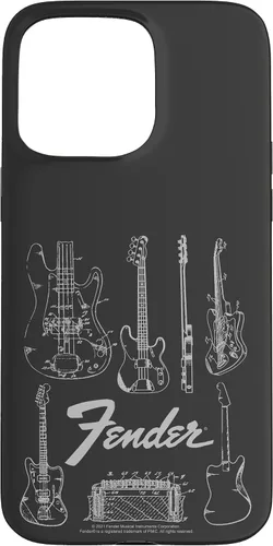 Vista 31 de Fender Carcasa de Guitars Line Art para iPhone 17