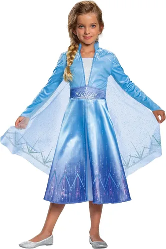 Vista 3 de Disfraz de Elsa de Disney Frozen 2 para niñas