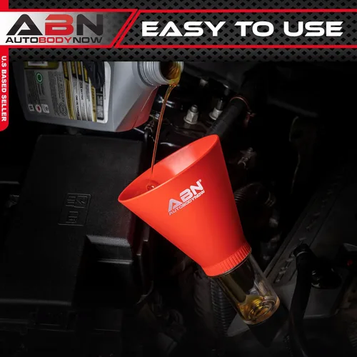Vista 4 de Embudo Automotriz ABN - Embudo de Aceite de Motor Compatible con Subaru para Uso como Embudo de Cambio de Aceite sin Derrame con Adaptador