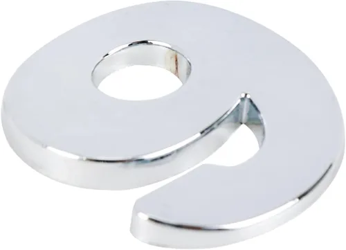 Vista 2 de Modengzhe 3D Metal Emblema de Coche Número 9 Adhesivo Cromado Aleación de Zinc Placa de Automóvil Decal
