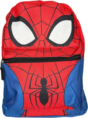Vista 5 de Fast Forward Spiderman 3D - Mochila grande de 16 pulgadas, para niños