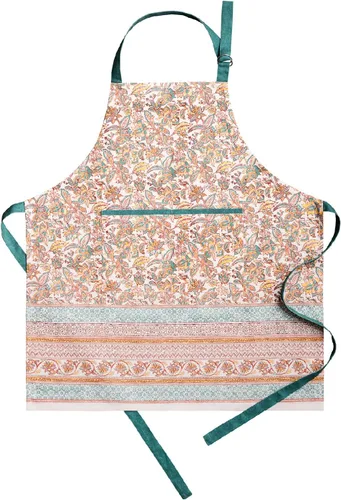Vista 1262 de Maison d' Hermine Delantales para mujer con bolsillo, 100% algodón (27.50 x 31.50 pulgadas)
