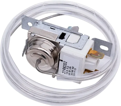 Vista 5 de Termostato de control de frío para refrigerador 2198202 compatible con las mejores marcas que reemplaza con 2161284 2198201, PS11739232 AP6006166