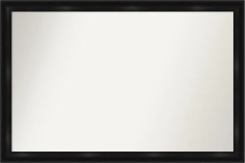 Vista 145 de Amanti Art Espejo personalizado, gran espejo de baño estrecho, espejo de pared o espejo de tocador de baño sobre el fregadero (24 x 24 pulgadas)