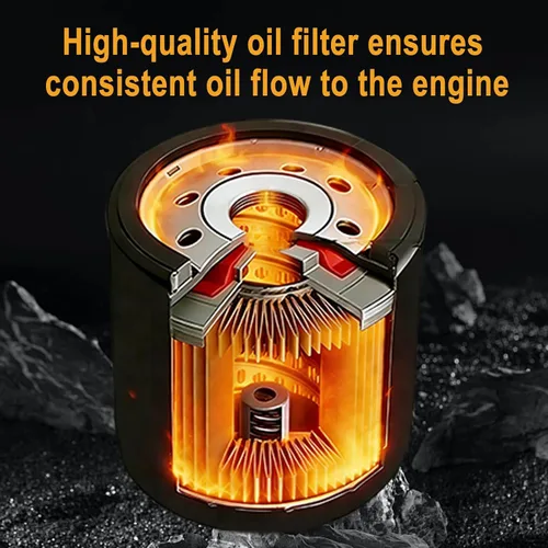 Vista 5 de Chikia 951-12690 Filtro de aceite 751-12690 para MTD Cub Cadet 751-11501 Troy Bilt 4P90HU 4P90HUA 4P90HUB 4P90JHA 4P90JT 4P90JU XT1 XT2 Craftsman