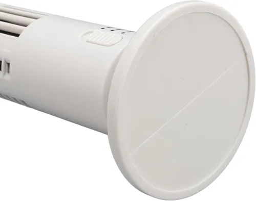 Vista 6 de Acouto Ventilador de torre sin aspas con USB, funcionamiento silencioso Blanco
