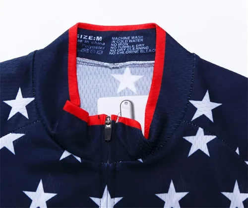 Vista 4 de Maillot de ciclismo de montaña para hombre, de manga corta para hombre, para ciclismo de carretera, talla S-3XL