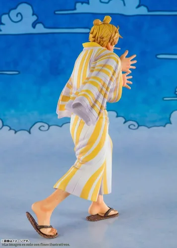 Vista 5 de TAMASHII NATIONS - Una pieza - Sanji (Sangoro), Bandai Spirits FiguartsZERO Estatua coleccionable