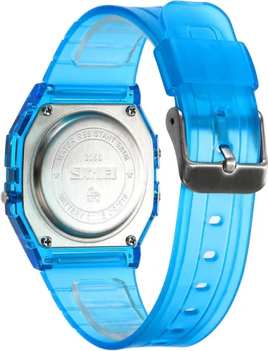 Vista 7 de FANMIS Reloj digital deportivo multifuncional para hombre y mujer, resistente al agua, LED, electrónico, tácticas militares, cronómetro