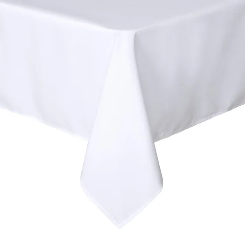 Vista 13 de Sancua Mantel cuadrado resistente a manchas y arrugas, lavable, de poliéster, decorativo de tela para mesa de comedor, fiestas de bufé y campamento