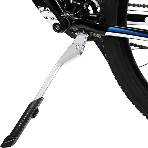 Vista 12 de Soporte para bicicleta ajustable de BV con pestillo de resorte integrado oculto, para bicicletas de 24 a 29 pulgadas Negro