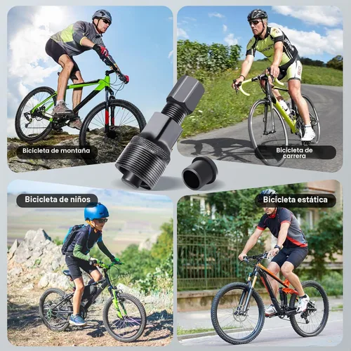 Vista 7 de Extractor de manivela para bicicleta, herramienta de extracción de manivela para bicicleta, herramienta de extractor de manivela para manivelas